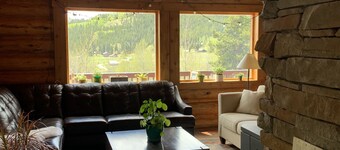 Log cabin on 5 acres in Wilson Wyoming