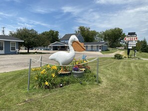 Voorkant van accommodatie