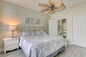 2 bedrooms, free WiFi, bed sheets, wheelchair access