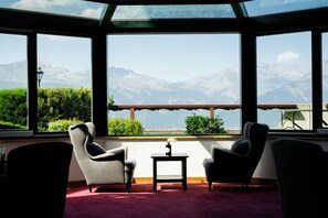 Zona de estar del vestíbulo