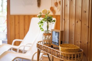 Sauna, bañera de hidromasaje, baño turco, masajes 