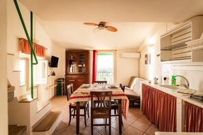 Spiseområde på rommet