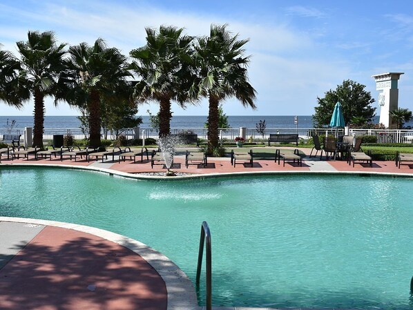 Indoor pool, outdoor pool - Legacy I 808 (Gulfport)