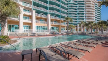 Indoor pool, outdoor pool