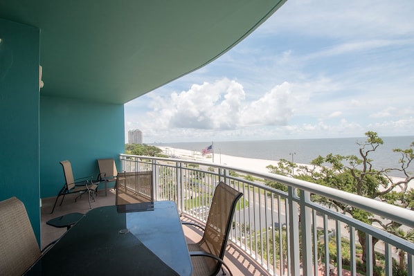 Condo, Multiple Beds, Private Pool, Beach View | Balcony