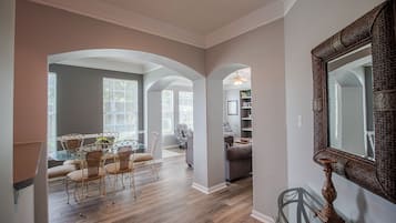 Condo, Multiple Beds, Private Pool | Living room | 42-inch TV with cable channels, fireplace