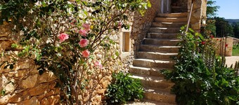 Beautiful century-old farmhouse, large converted vaulted room, land & swimming pool 