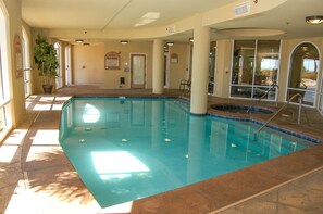 Indoor pool, outdoor pool