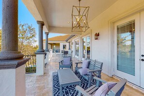 Terrace/patio - Luxury Villa with Elegant Living Space at Reunion (Kissimmee)