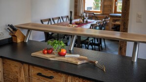 Dining - Chalet right next to the Verbier gondola station in Le Châble for 8 people (Bagnes)