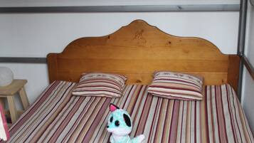 1 slaapkamer, een strijkplank/strijkijzer, wifi (toeslag)