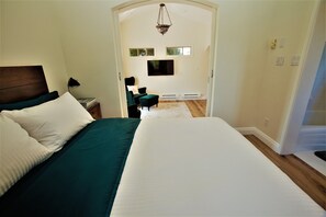 1 dormitorio, tabla de planchar con plancha, wifi gratis y ropa de cama