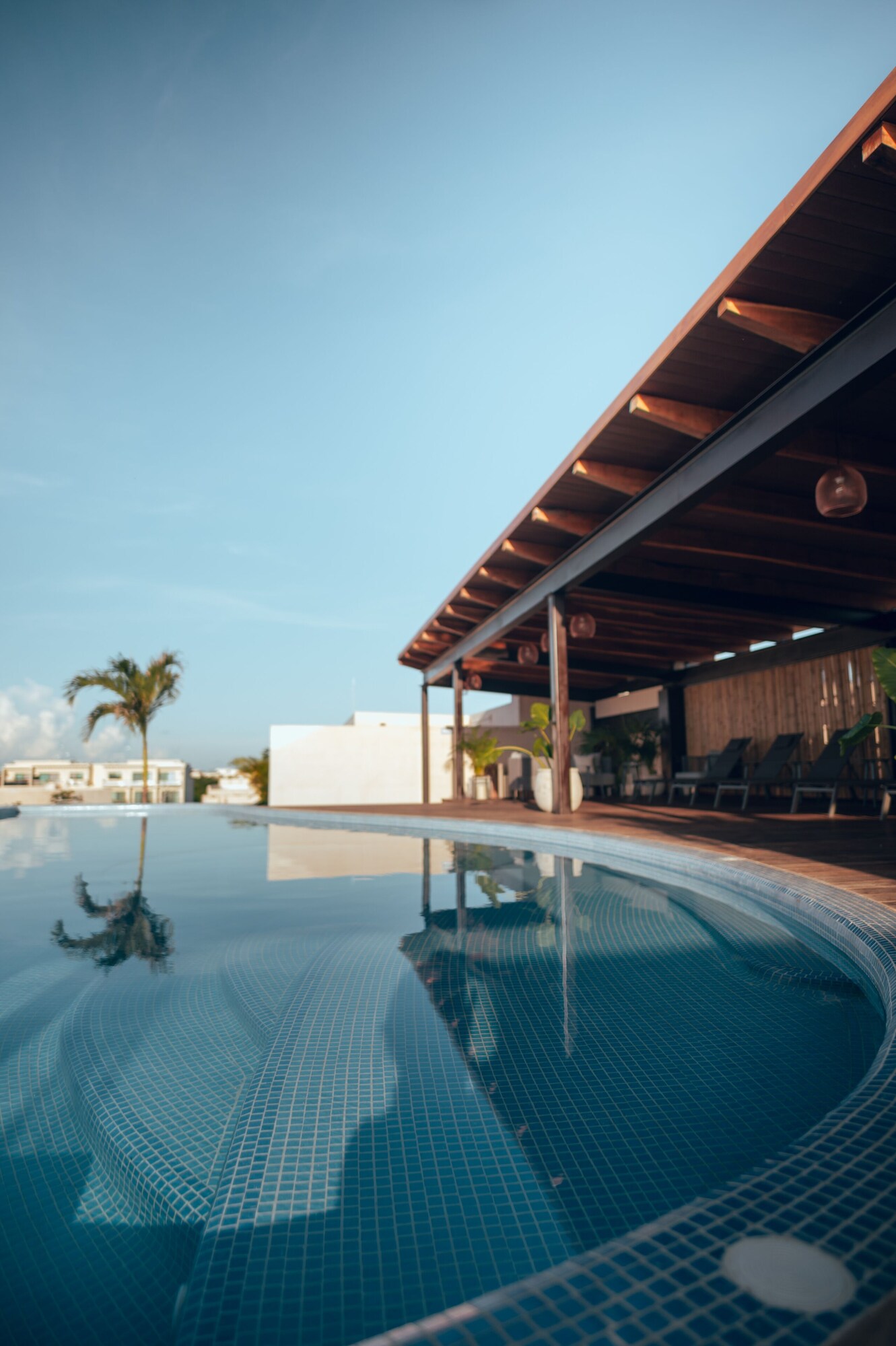 Outdoor pool, open 8:00 AM to 9:00 PM, pool umbrellas, sun loungers