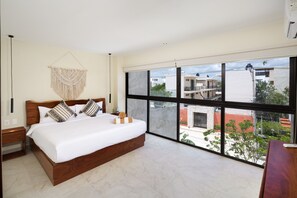 Superior Penthouse, 2 Bedrooms, Private Pool | Premium bedding, down comforters, in-room safe, laptop workspace