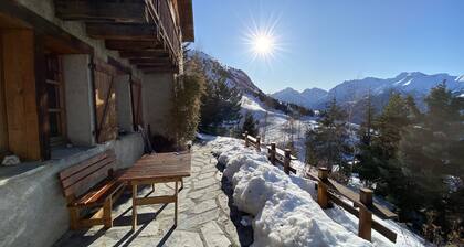 Domaine de l'Alpe d'Huez-Villard-Reculas: 180m2 chalet with stunning views