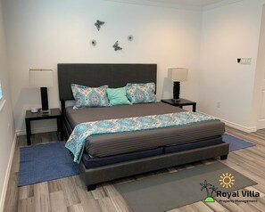 4 dormitorios, tabla de planchar con plancha, wifi gratis y ropa de cama