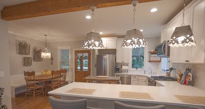 Ren Farmhouse! 17 acres | Game Barn! | 10 mi to Wed Venues!