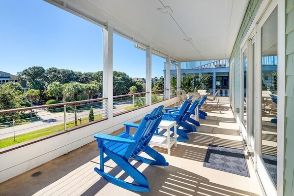 House, Multiple Beds (2307 Palm Boulevard) | Balcony - 2307 Palm Boulevard (Isle of Palms)