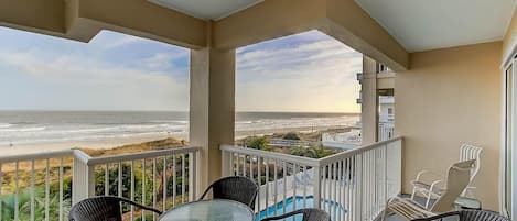 Condo, Multiple Beds (1010 Ocean Palms 201) | Balcony