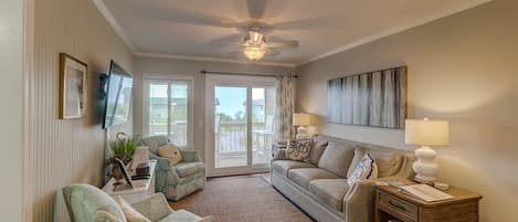 Condo, Multiple Beds (309C Oceanside Villas) | Living room