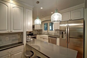 Cabaña, varias camas (35 Twin Oaks) | Cocina privada