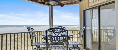 Appart'hôtel, plusieurs lits (202B Port O'Call) | Balcon