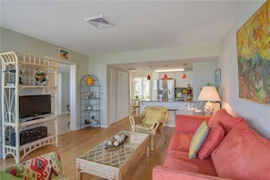 Condo, Multiple Beds (202B Port O'Call) | Living room