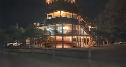4X4 only! Canal front. Ocean AND sound views! Decks and porches on all levels.