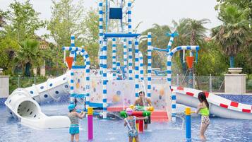 Indoor pool, seasonal outdoor pool