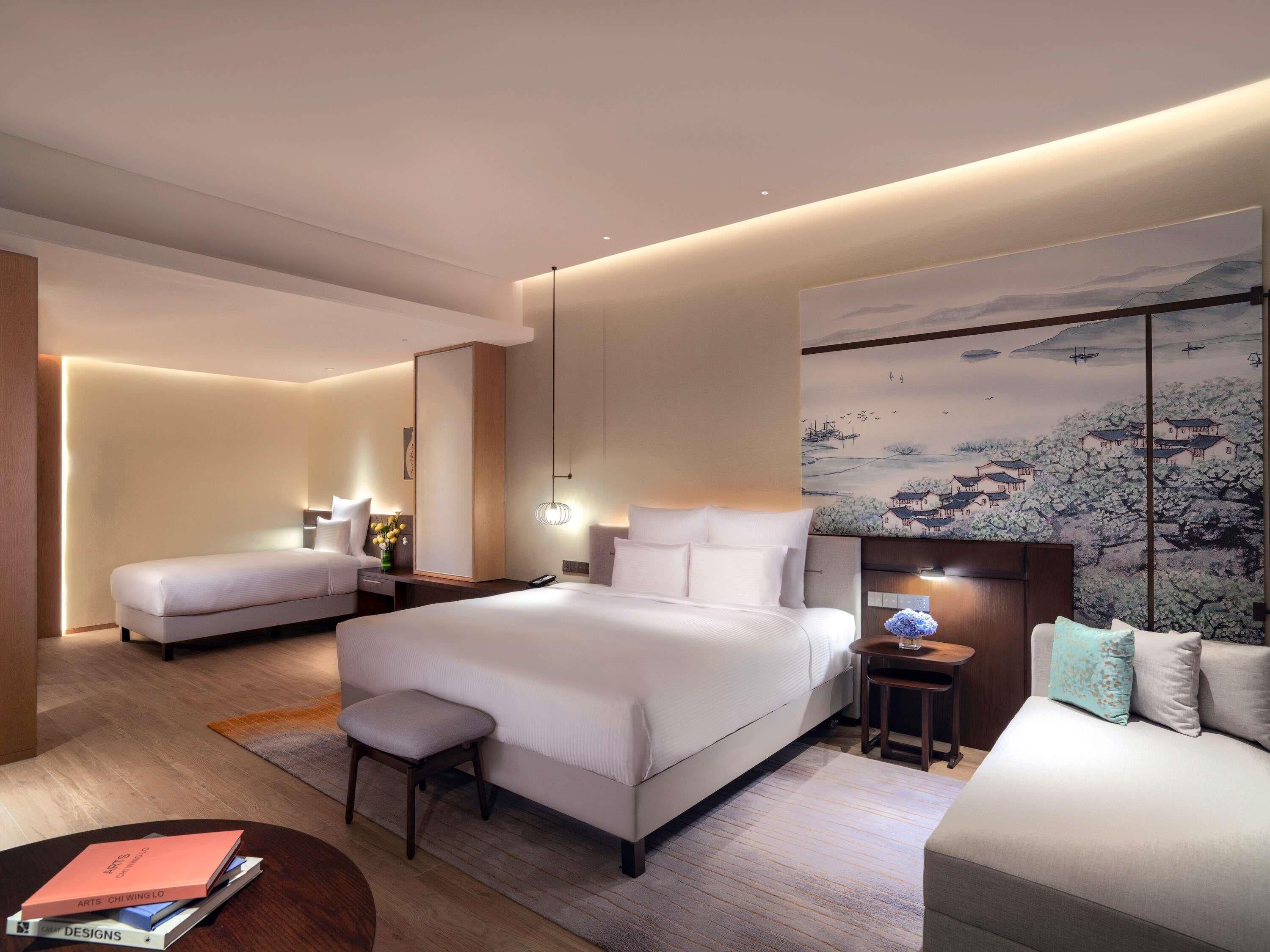 Family Room, 2 Double Beds | Premium bedding, down comforters, pillowtop beds, minibar