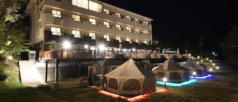 Front of property - evening/night