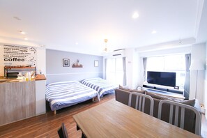 Apartment, 1 Schlafzimmer (202) | Verdunkelungsvorhänge, kostenloses WLAN