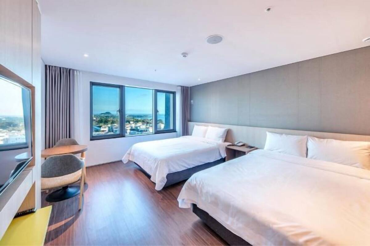 In-room safe, desk, blackout drapes, cribs (surcharge)