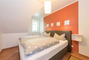 2 chambres, lit parapluie, Wi-Fi, draps fournis