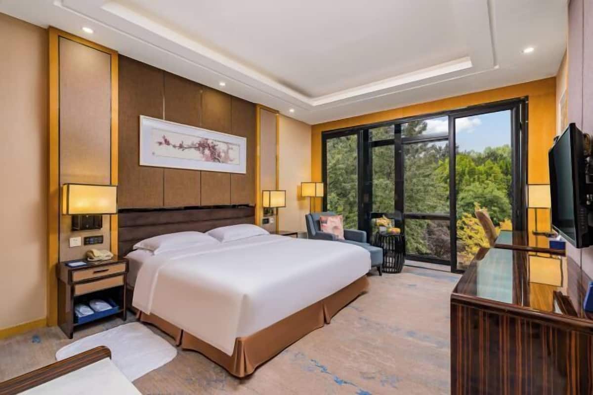 1 bedroom, individually decorated, individually furnished, desk