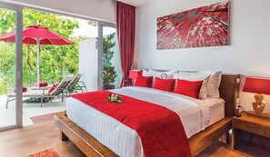 2 bedrooms, in-room safe, iron/ironing board, WiFi