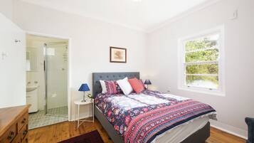 Down duvets, iron/ironing board, bed sheets