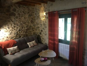 TV, books - Charming stone house in the countryside (Céret)