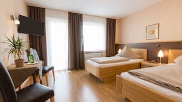 1 habitación y ropa de cama hipoalergénica