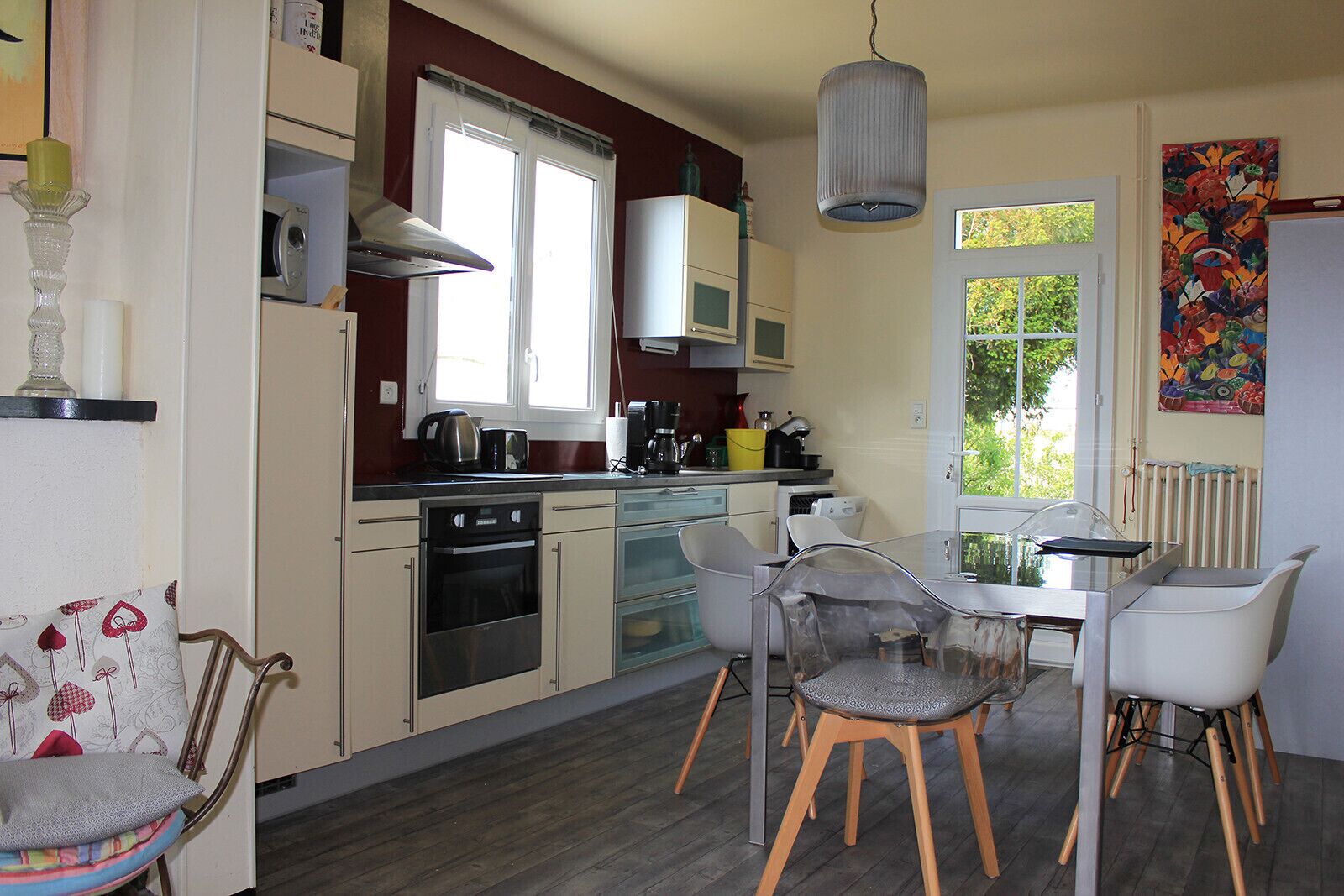 Réfrigérateur, micro-ondes, four, lave-vaisselle