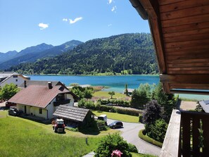 더블룸, 발코니, 호수 전망 | 객실에서 보이는 전망