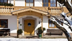 Fassade der Unterkunft