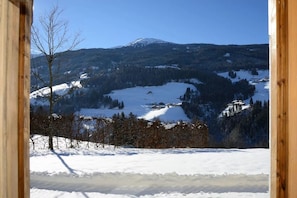 Vue sur les montagnes