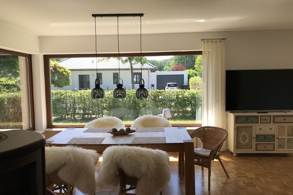 Vue depuis lâhĂ©bergement