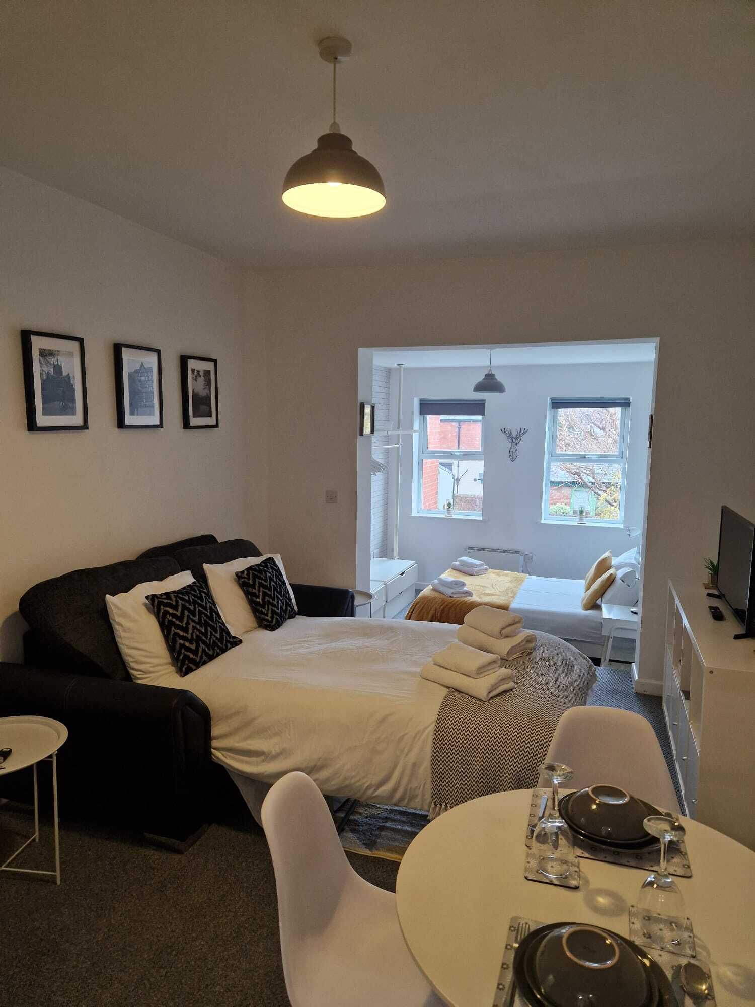 1 chambre, fer et planche à repasser, Wi-Fi gratuit