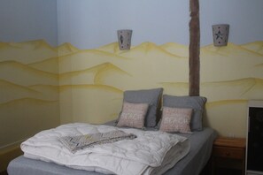 7 habitaciones, tabla de planchar con plancha y wifi