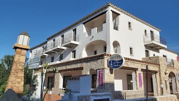 Fassade der Unterkunft