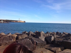 Uitzicht vanuit accommodatie