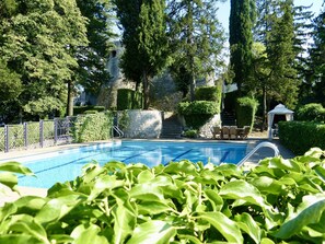 Udendørs pool, opvarmet pool