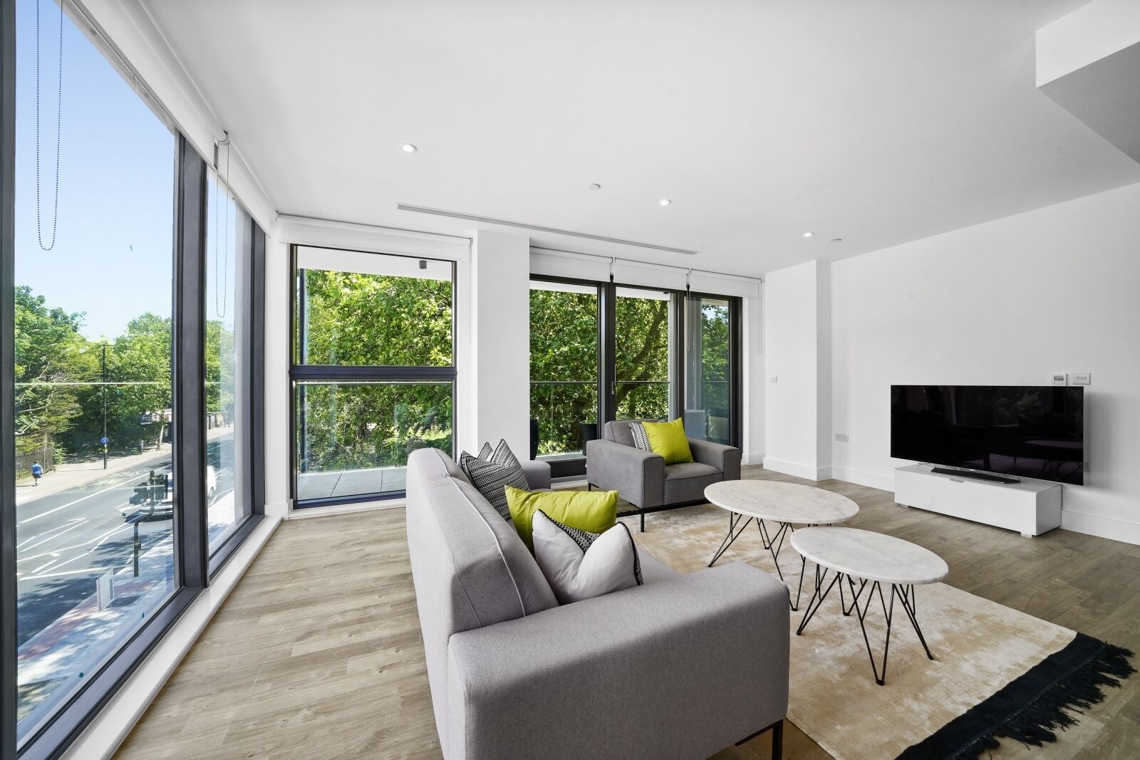 Premium Apartment, 2 Bedrooms | Living area | 41-inch Smart TV with satellite channels, TV